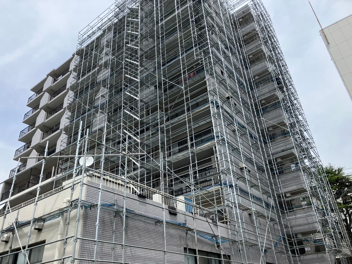 【千葉県】マンション大規模修繕工事着工