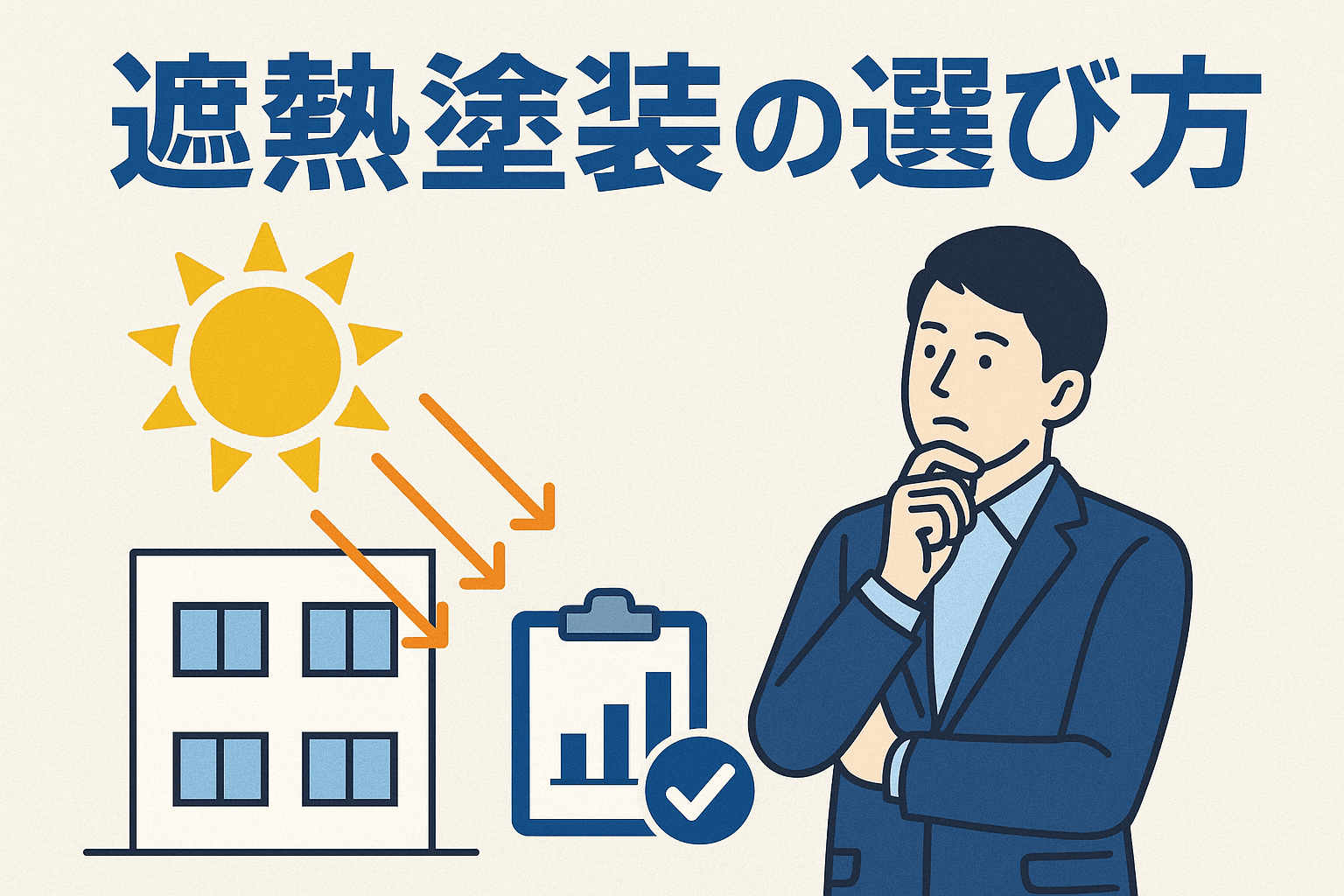 遮熱塗装の選び方