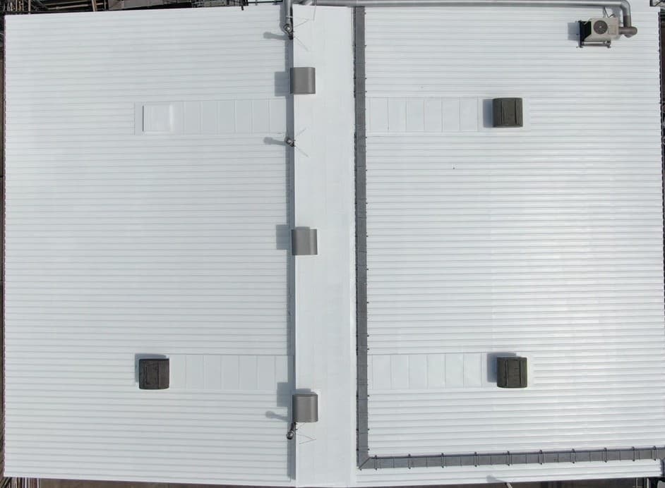 【千葉県】工場屋根・遮熱塗装工事完工